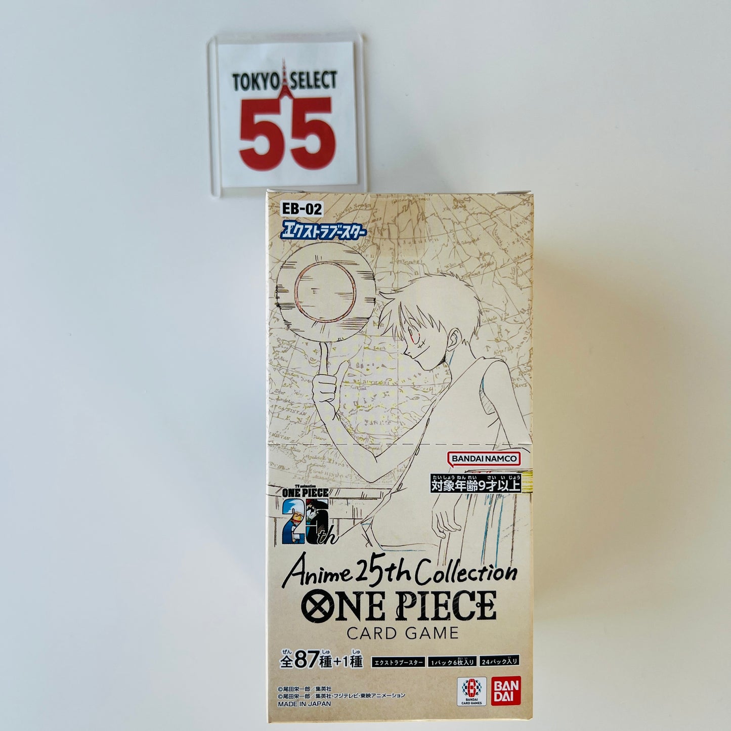 ONE PIECE Card Game EXTRA Anime 25th EB-02 Booster Box SEALED Japanese