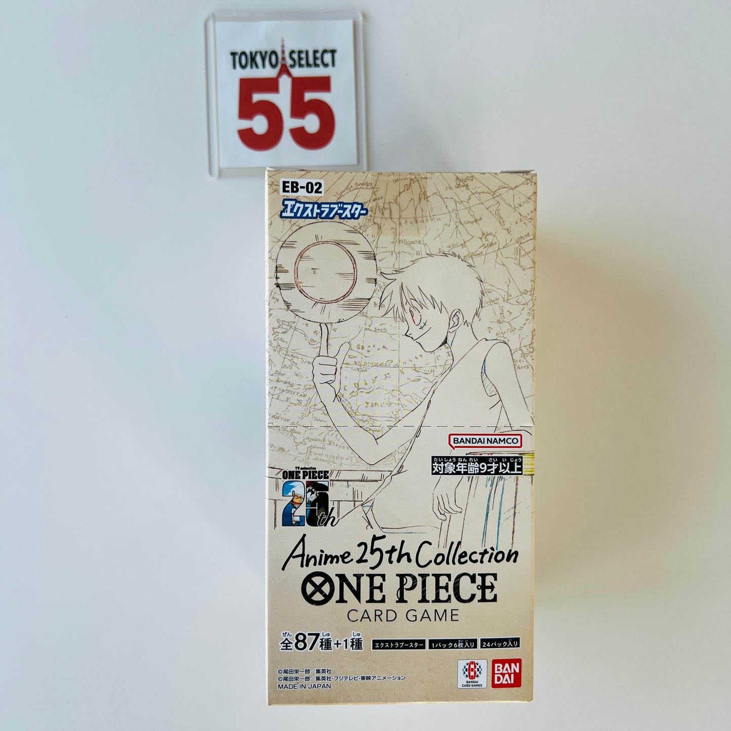 ONE PIECE Card Game EXTRA Anime 25th EB-02 Booster Box SEALED Japanese