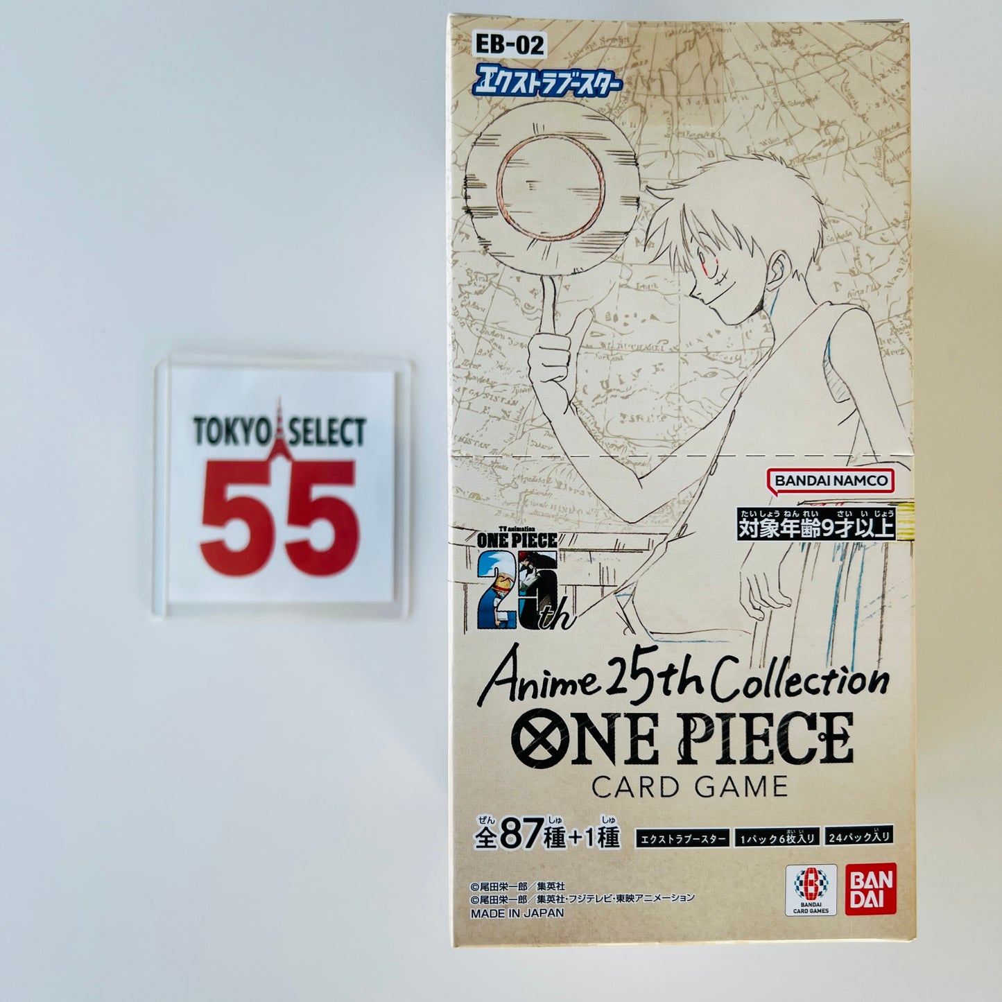 ONE PIECE Card Game EXTRA Anime 25th EB-02 Booster Box SEALED Japanese