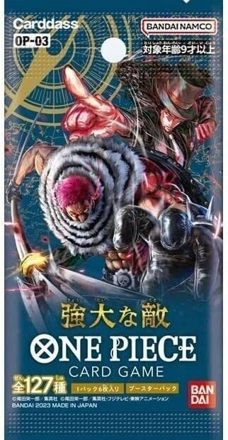 ONE PIECE Card Game Mighty Enemy OP-03 Booster Box Bandai Japanese UNSEALED(Tape-cut)