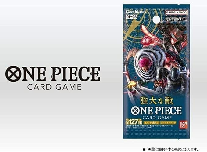 ONE PIECE Card Game Mighty Enemy OP-03 Booster Box Bandai Japanese UNSEALED(Tape-cut)