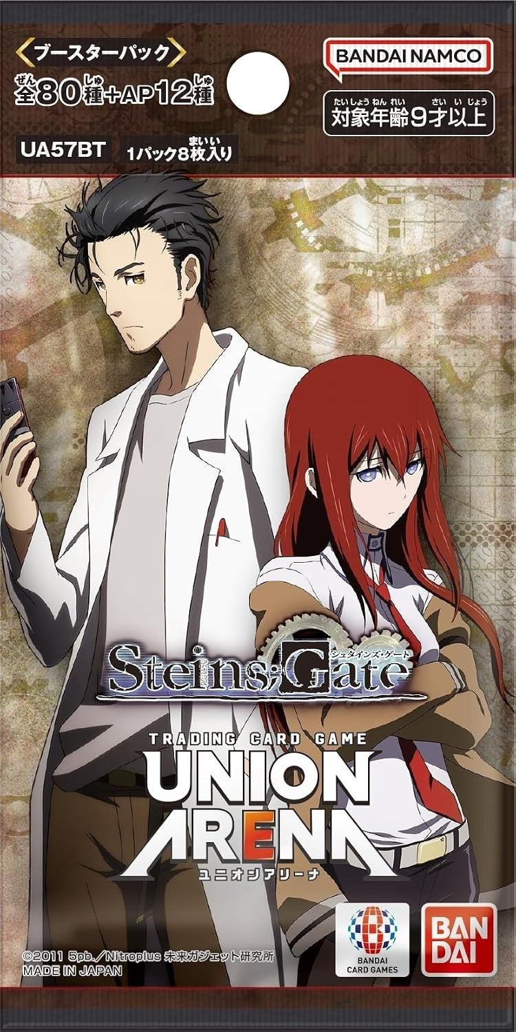 Steins;Gate Booster Box Factory Tape Sealed Japanese UA57BT Union Arena