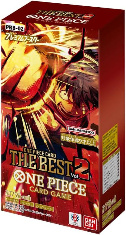 ONE PIECE Card Game THE BEST Vol.2 PRB-02 Premium Booster Box SEALED Japanese