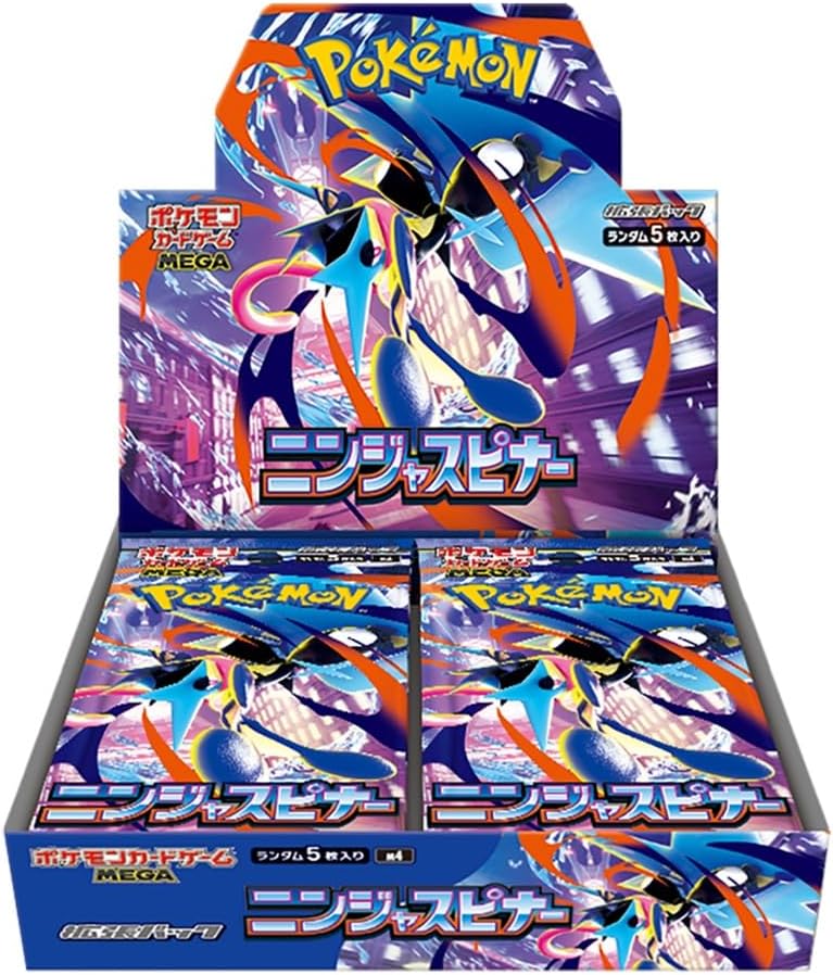 Pokemon Card Game Scarlet & Violet Ninja Spinner Booster Box Japanese Shrink