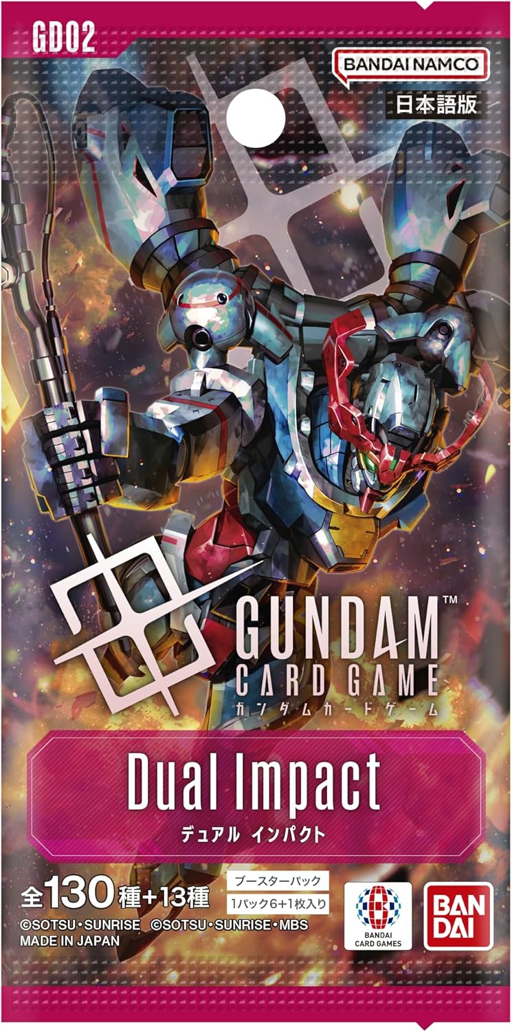 Gundam Card Game Dual Impact Booster Box GD02 Japanese Factory Tape SEALED