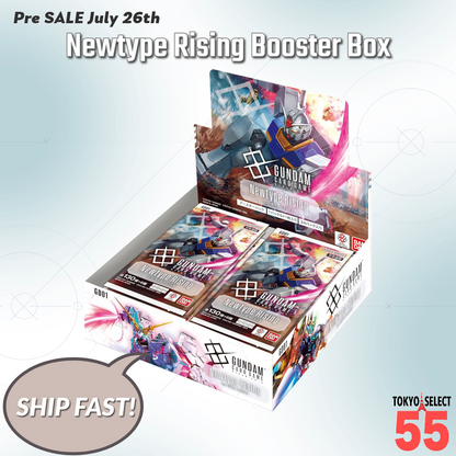 Gundam Card Game Newtype Rising Booster Box GD01 SEALED Japanese