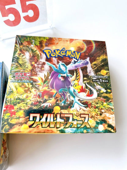 Pokemon Card Game Booster Box Wild Force & Cyber Judge Set of 2 SEALED Japanese