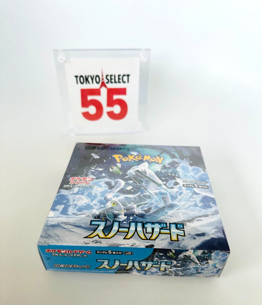 Pokemon Card Game Scarlet & Violet Snow Hazard Booster Box SEALED Japanese