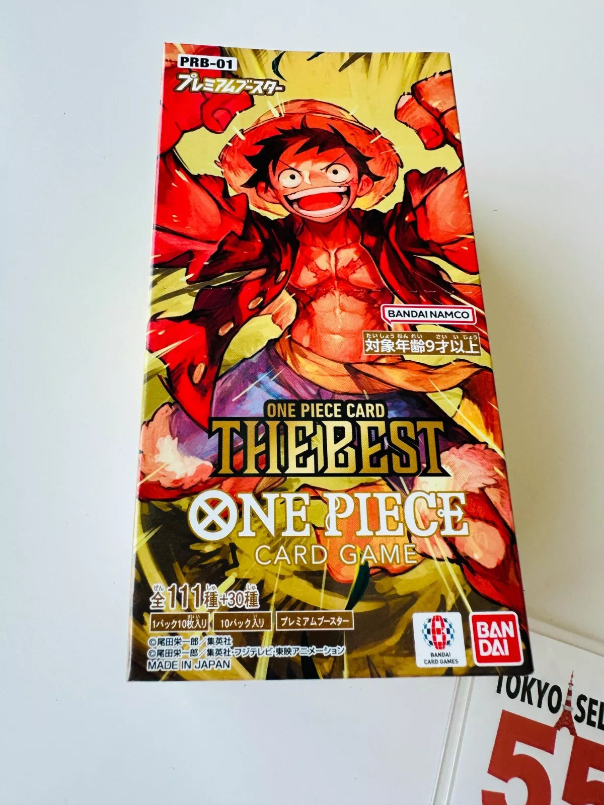 ONE PIECE Card Game THE BEST PRB-01 Premium Booster Box SEALED Japanese Bandai