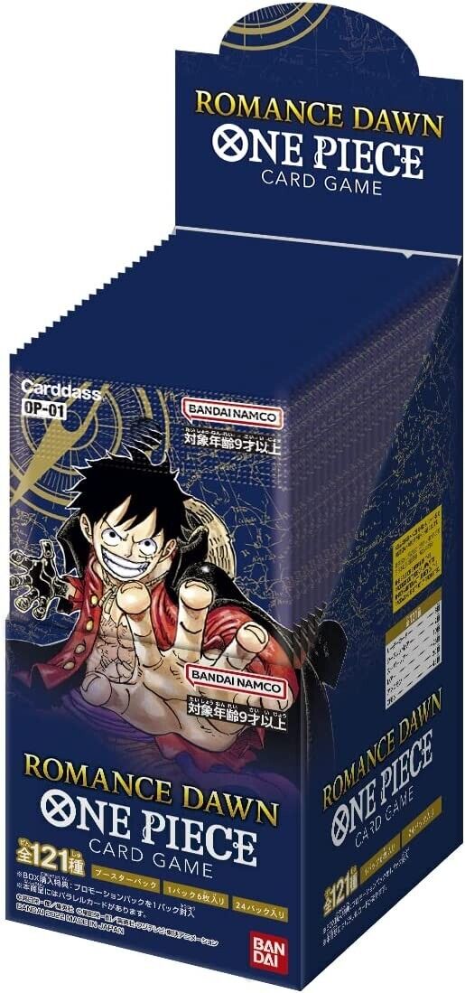 ONE PIECE Card Game Romance Dawn OP-01 Booster Box Bandai SEALED Japanese