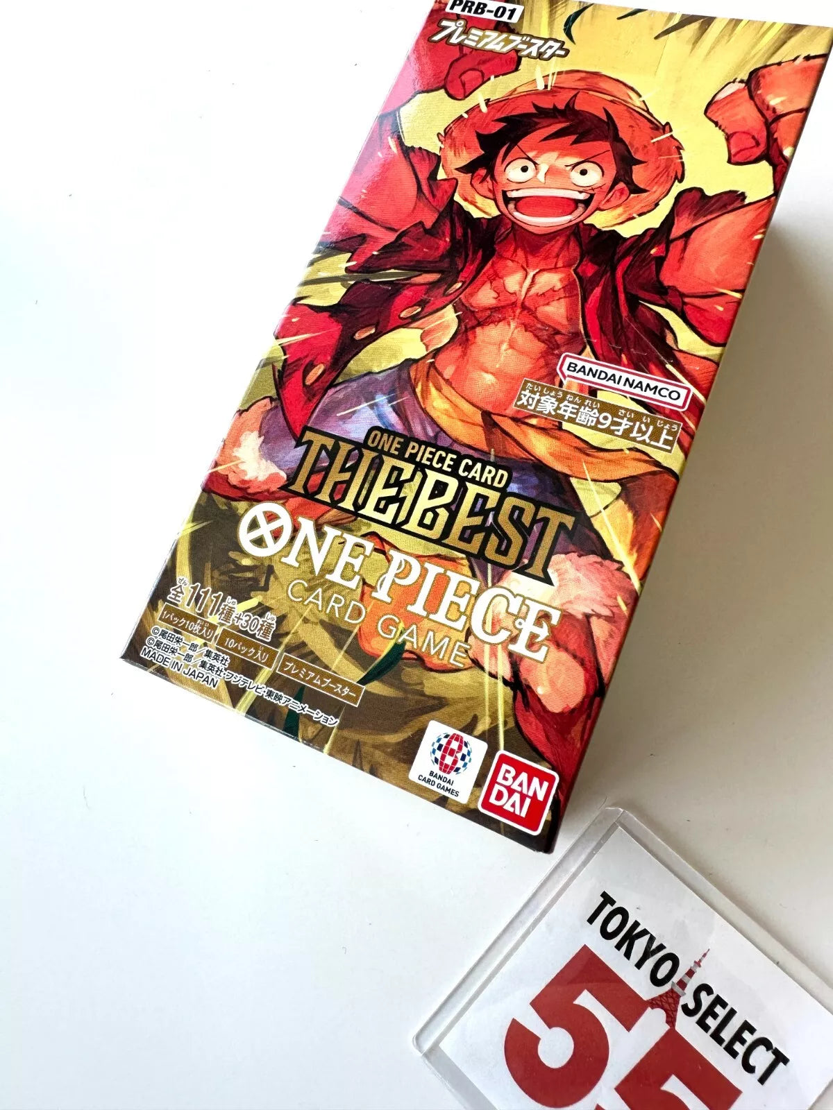 ONE PIECE Card Game THE BEST PRB-01 Premium Booster Box SEALED Japanese Bandai