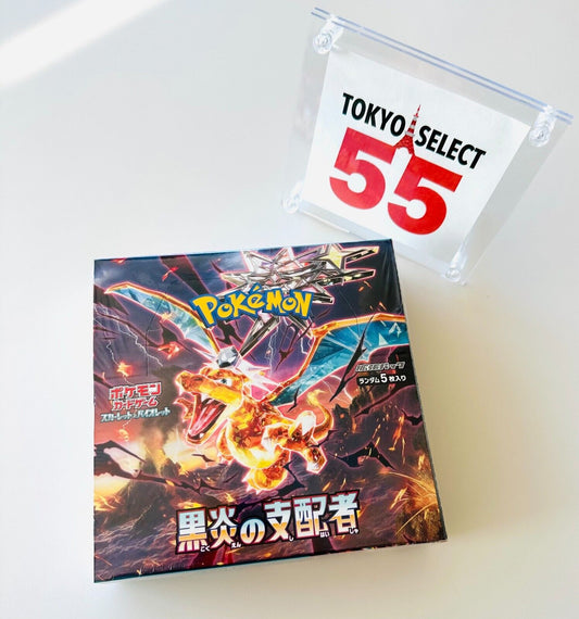 Pokemon Card Game Scarlet & Violet Ruler of the Black Flame Booster Box SEALED Japanese