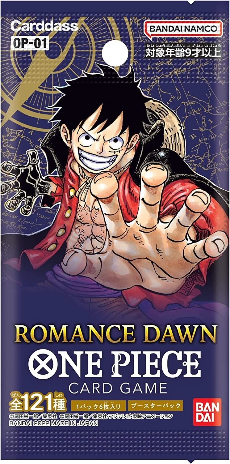 ONE PIECE Card Game Romance Dawn OP-01 Booster Box Bandai SEALED Japanese