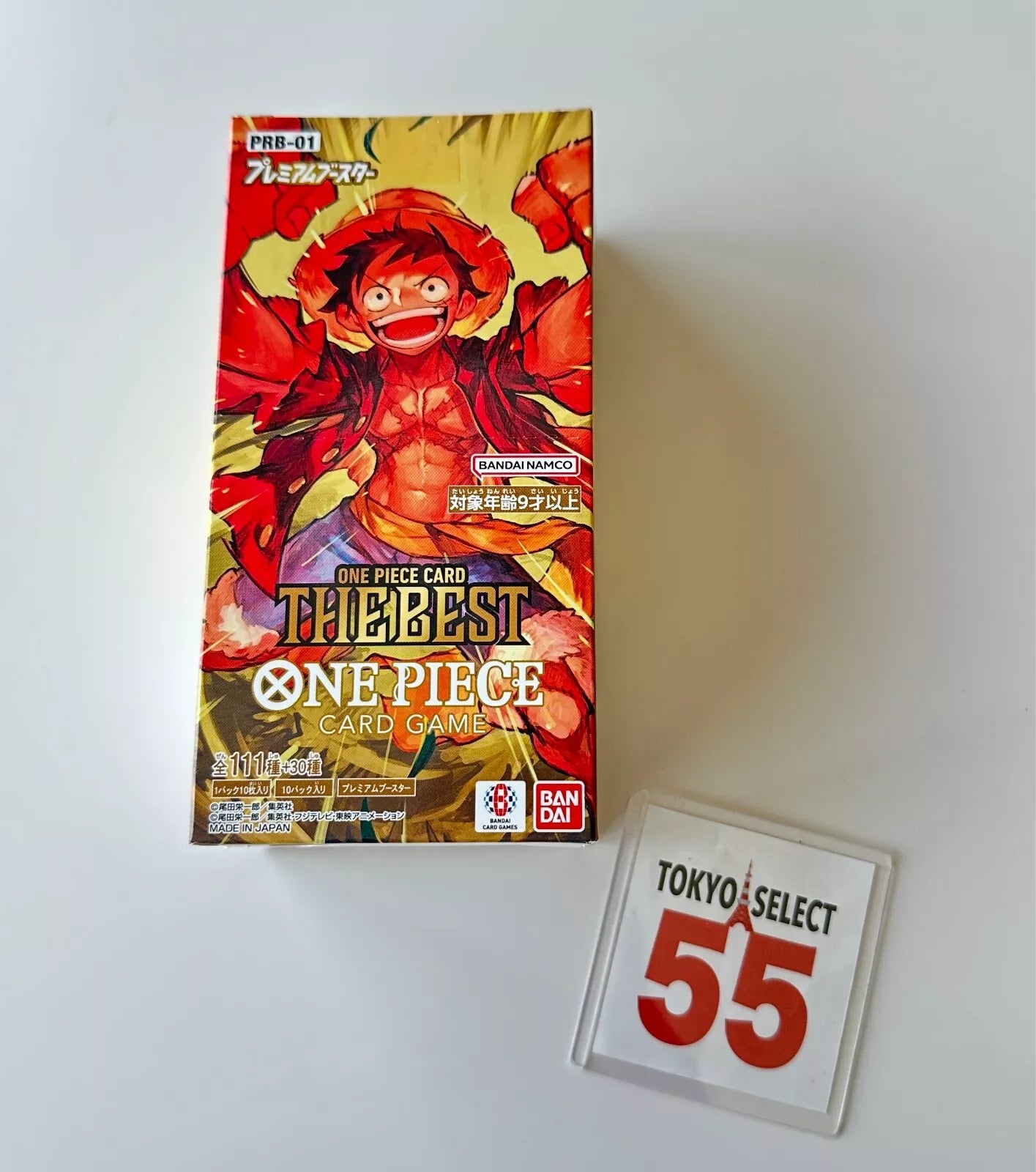 ONE PIECE Card Game THE BEST PRB-01 Premium Booster Box SEALED Japanese Bandai