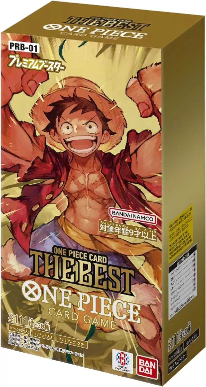 ONE PIECE Card Game THE BEST PRB-01 Premium Booster Box SEALED Japanese Bandai