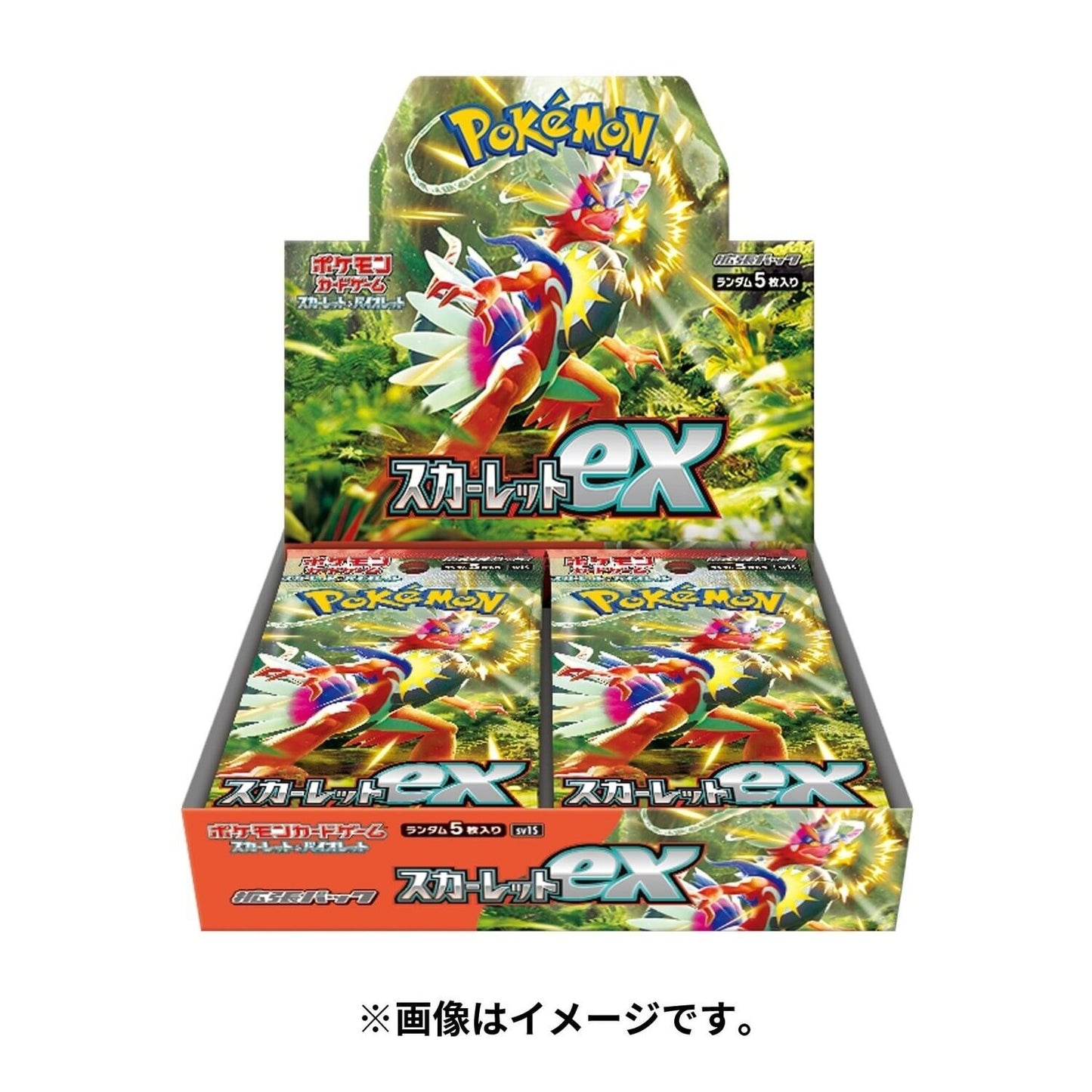 Pokemon Card Game Scarlet & Violet Scarlet Ex Booster Box SEALED Japanese