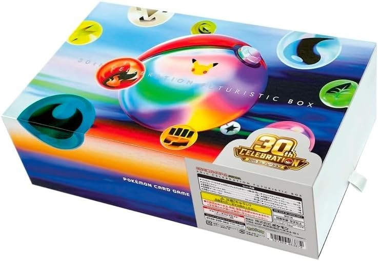 MEGA 30th Celebration Futuristic Box Pikachu ex Japanese Pokemon Card Game
