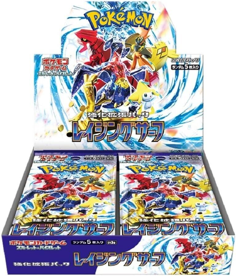 Pokemon Card Game Scarlet & Violet Raging Surf Booster Box SEALED Japanese