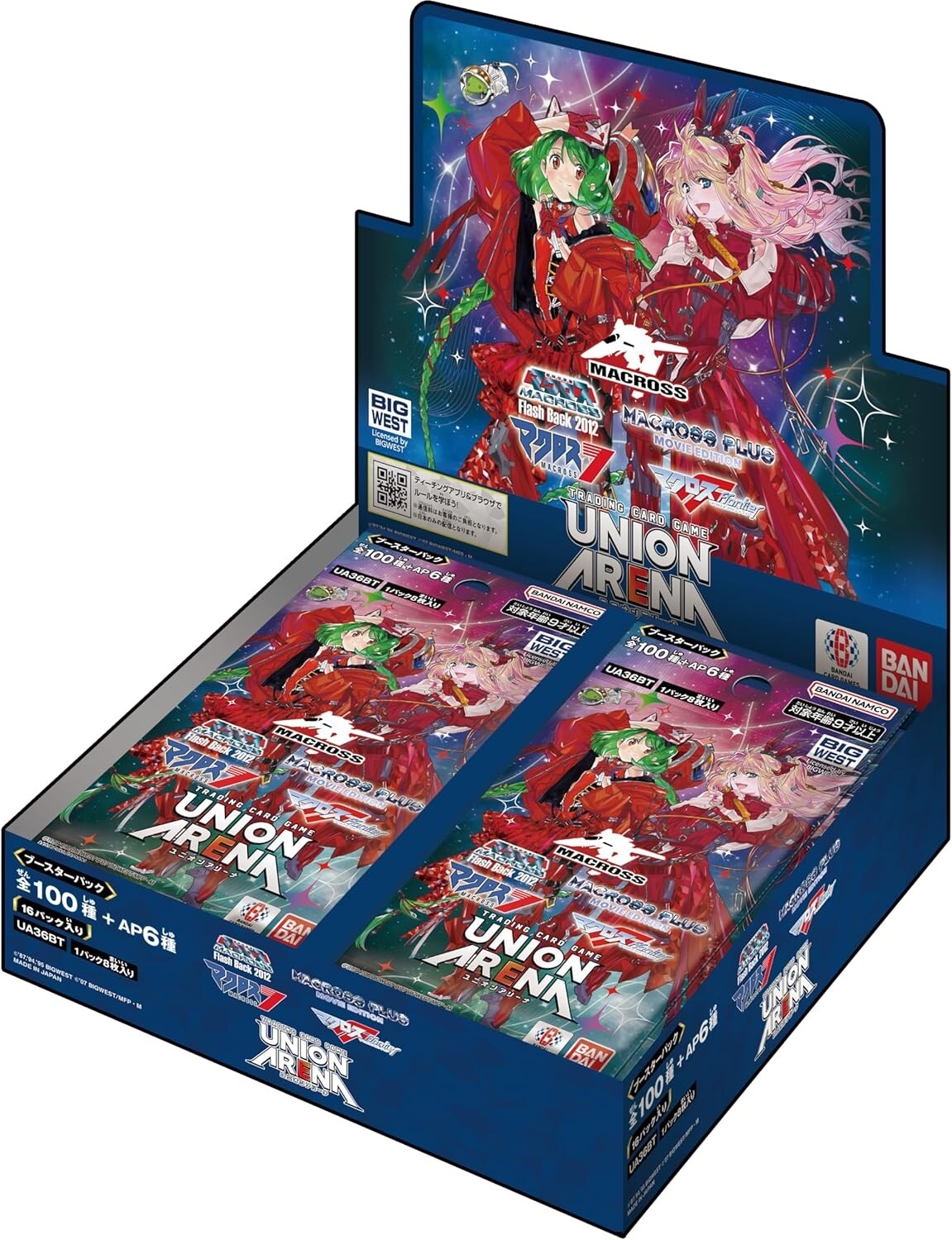 UNION ARENA Macross Series UA36BT Booster Box Japanese SEALED Bandai FAST SHIP