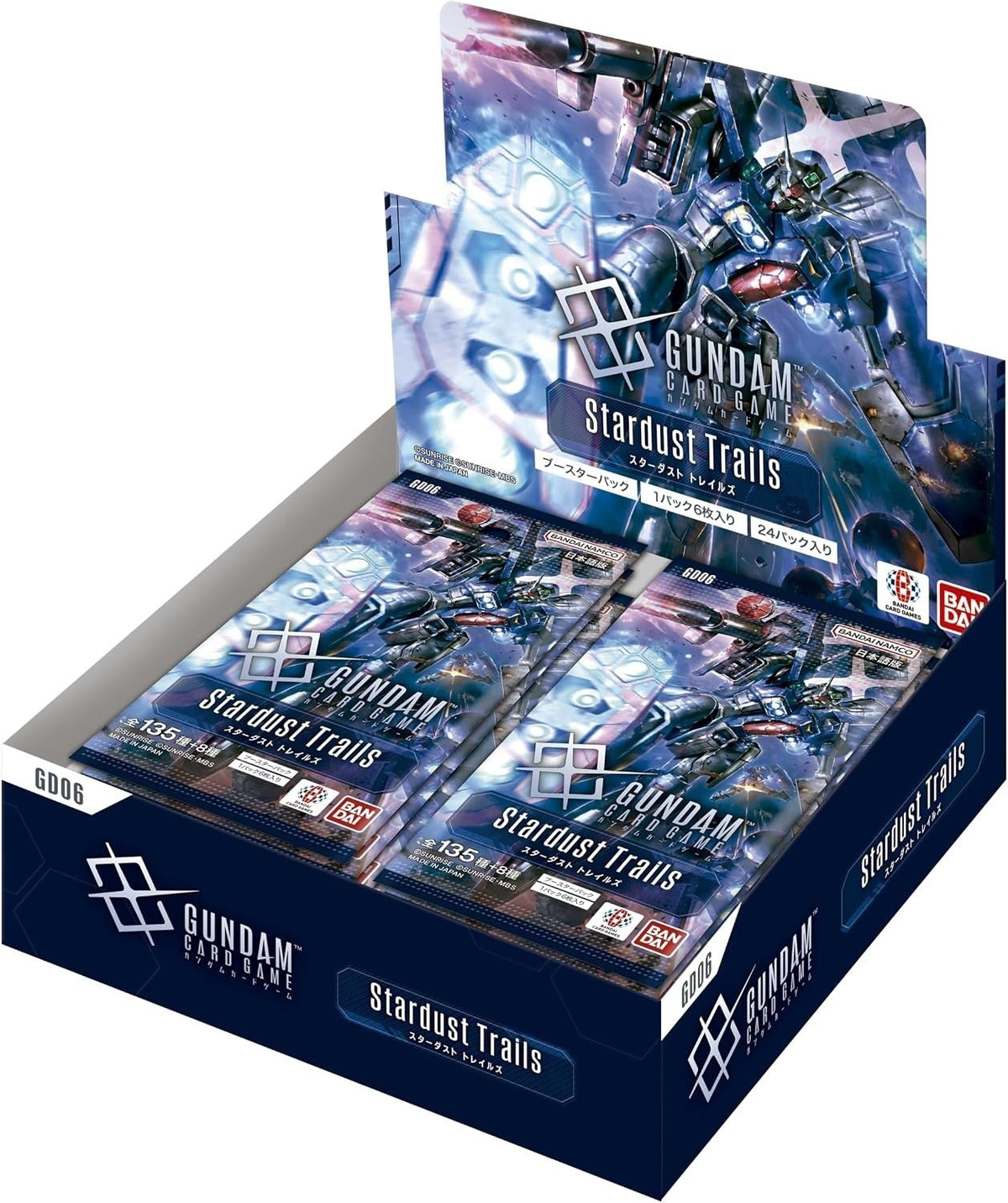 Stardust Trails Booster Box GD06 Factory Tape Sealed Japanese Gundam Card PSL