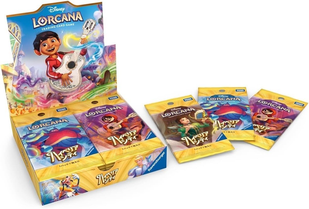 Hyperia Cityâ Booster Box Japanese Sealed Disney Lorcana