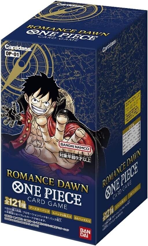 ONE PIECE Card Game Romance Dawn OP-01 Booster Box Bandai SEALED Japanese