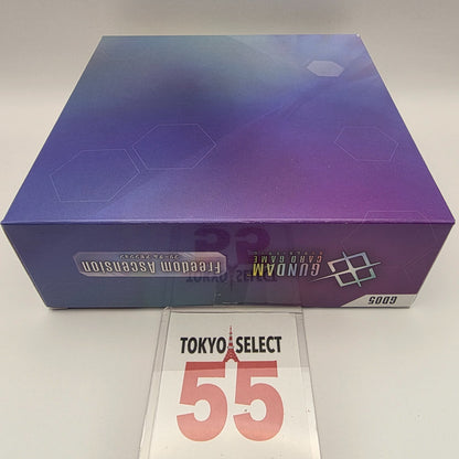 Freedom Ascension Booster Box GD05 Japanese Factory Tape Sealed Gundam Card