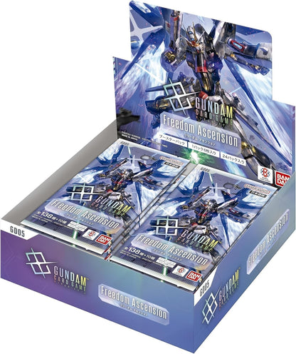 Freedom Ascension Booster Box GD05 Japanese Factory Tape Sealed Gundam Card