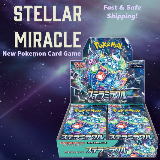 Pokemon Card Game Scarlet & Violet Booster Box Stellar Miracle SEALED Japanese